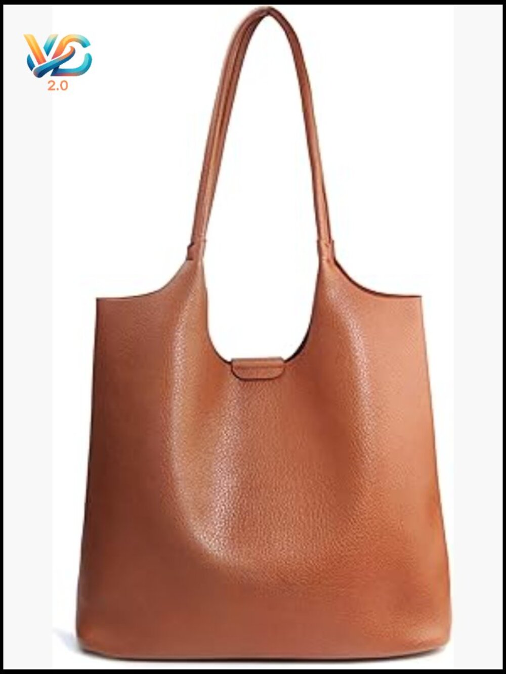 Vegan Leather Hobo Tote Bag Spacious Shoulder Purse Travel Everyday Laptop